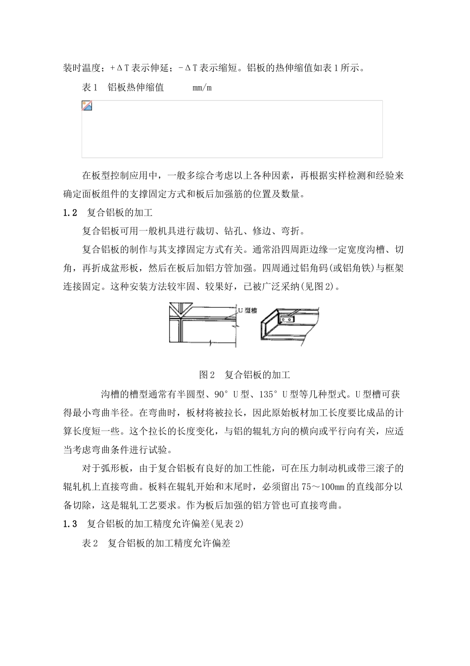 复合铝板幕墙功用和制作安装施工总结_第2页