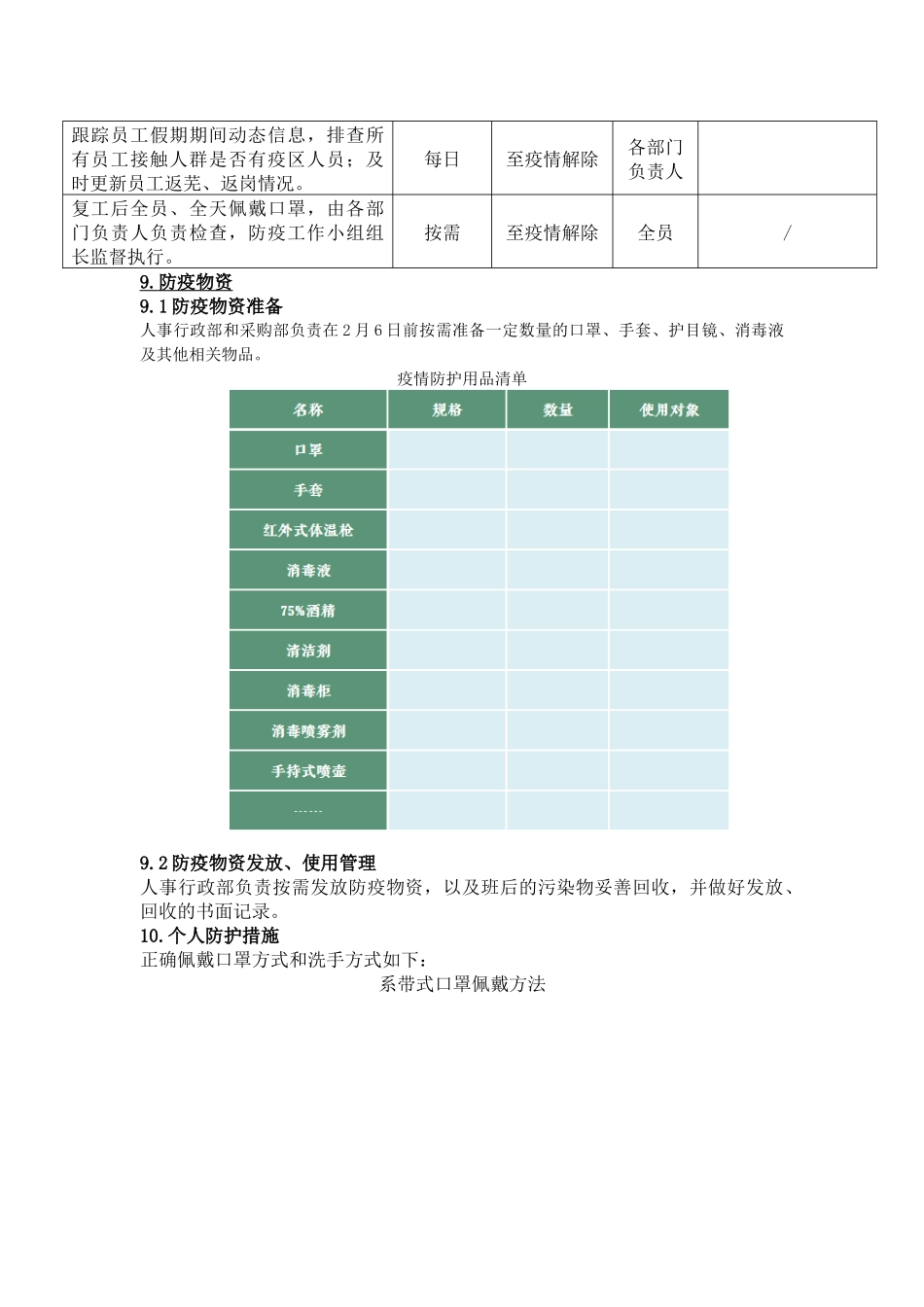复工复产疫情防控操作指引_第3页