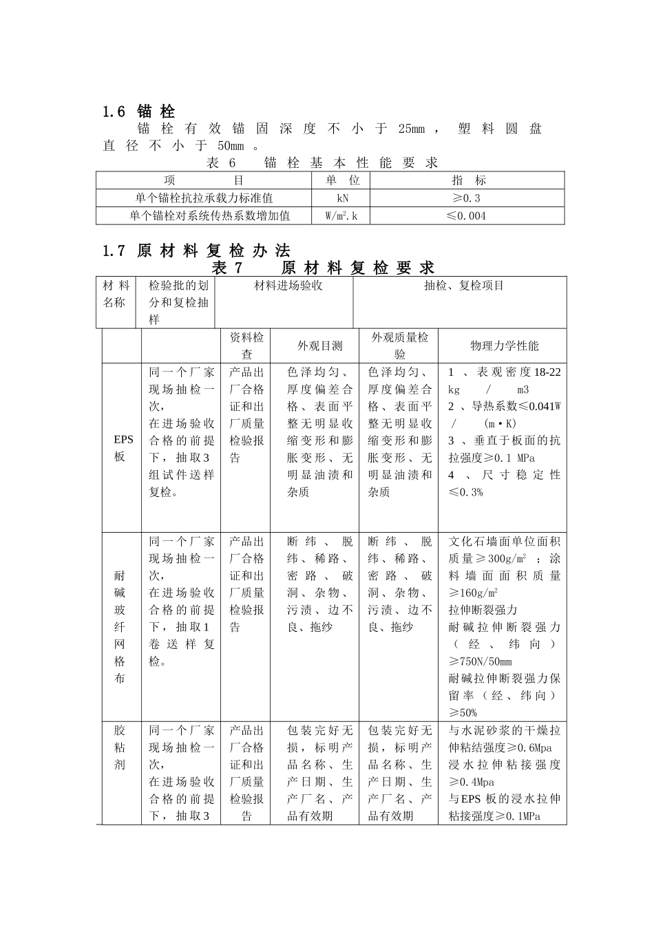 外墙外保温系统验收要求_第3页