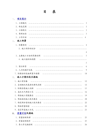 外资项目防腐保温工程施工组织设计