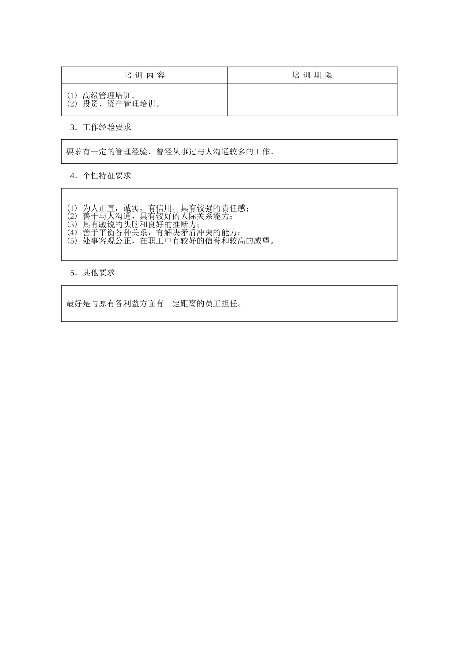 外部董事职位说明书_第2页