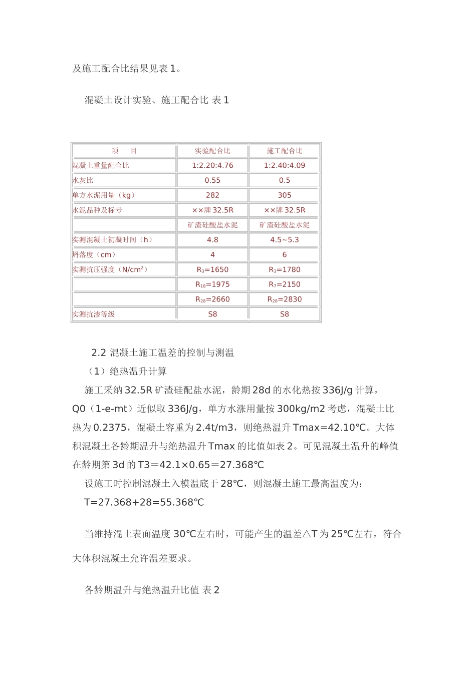 大体积筏板基底混凝土施工总结_第3页