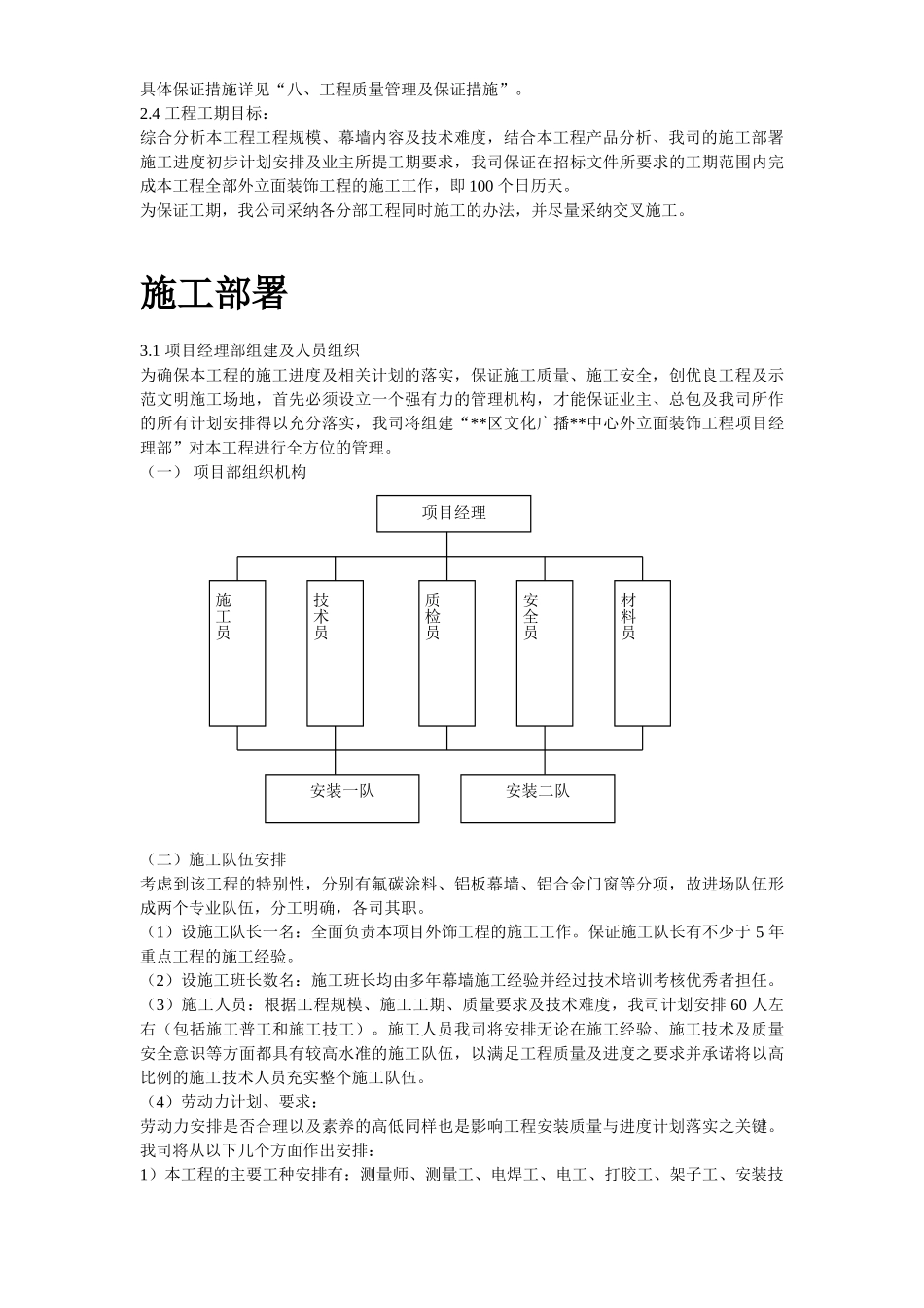 大厦幕墙工程施工方案_第3页