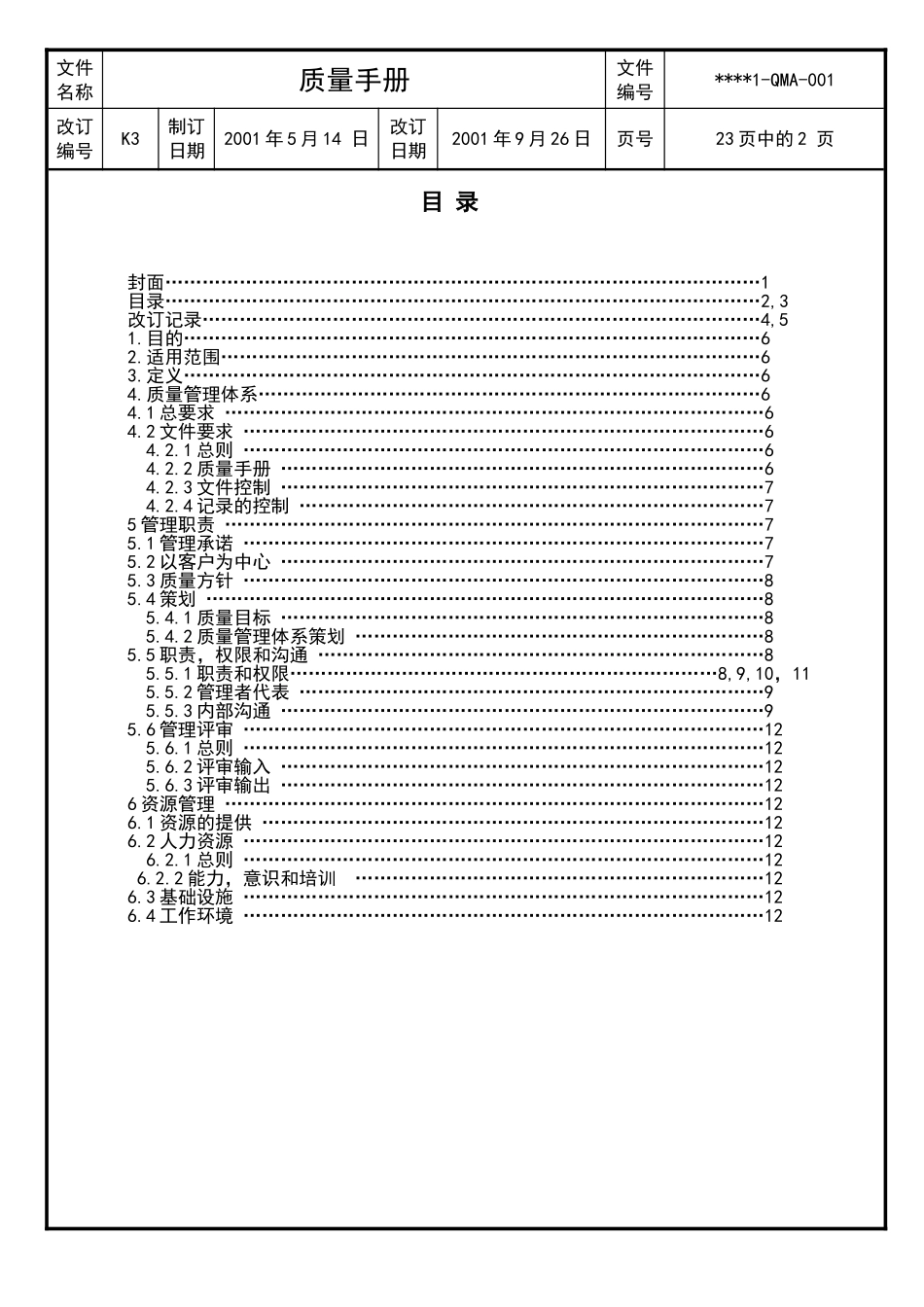 打印机质量手册_第2页