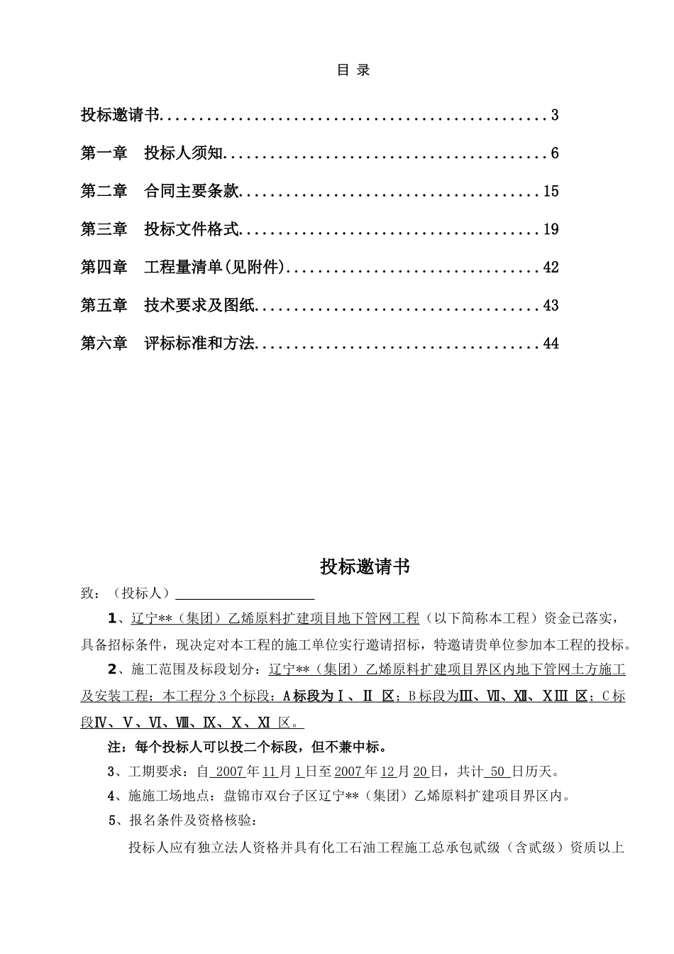 扩建项目地下管网工程招标文件_第3页