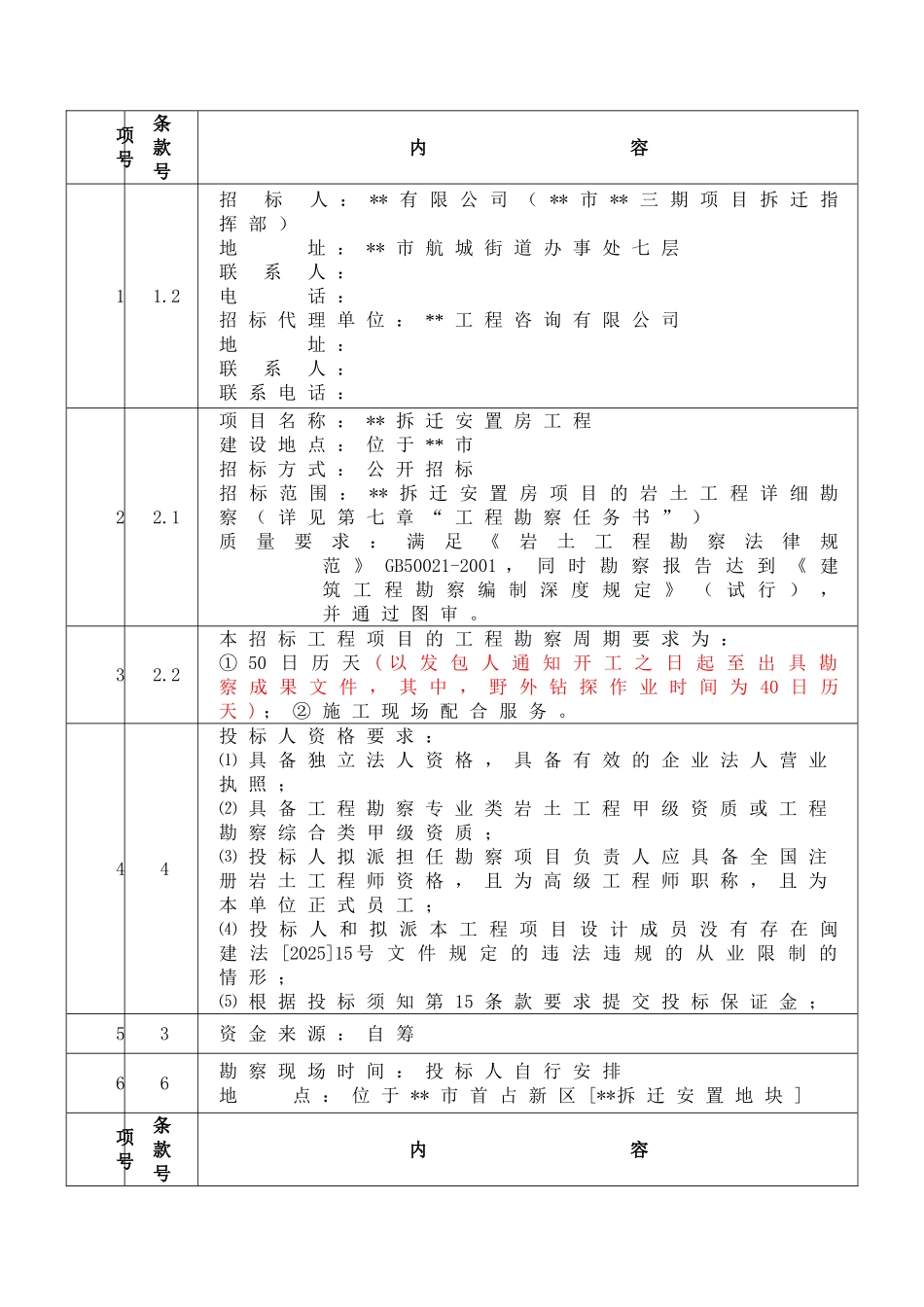 拆迁安置房岩土工程详细勘察招标文件_第3页