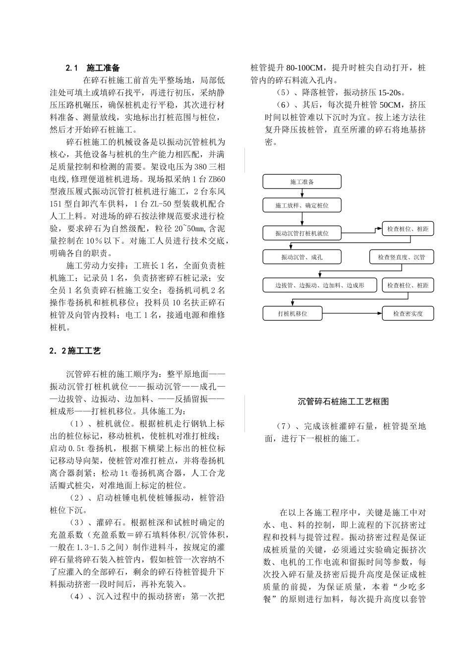 振动沉管挤密碎石桩施工技术在公路施工中的应用_第2页