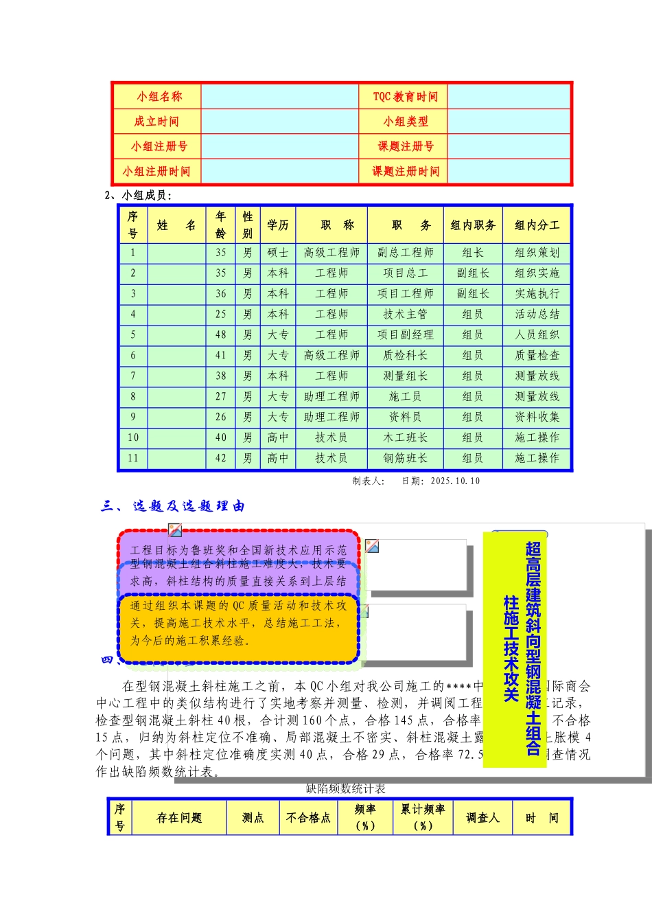 斜向型钢混凝土组合柱施工技术_第2页