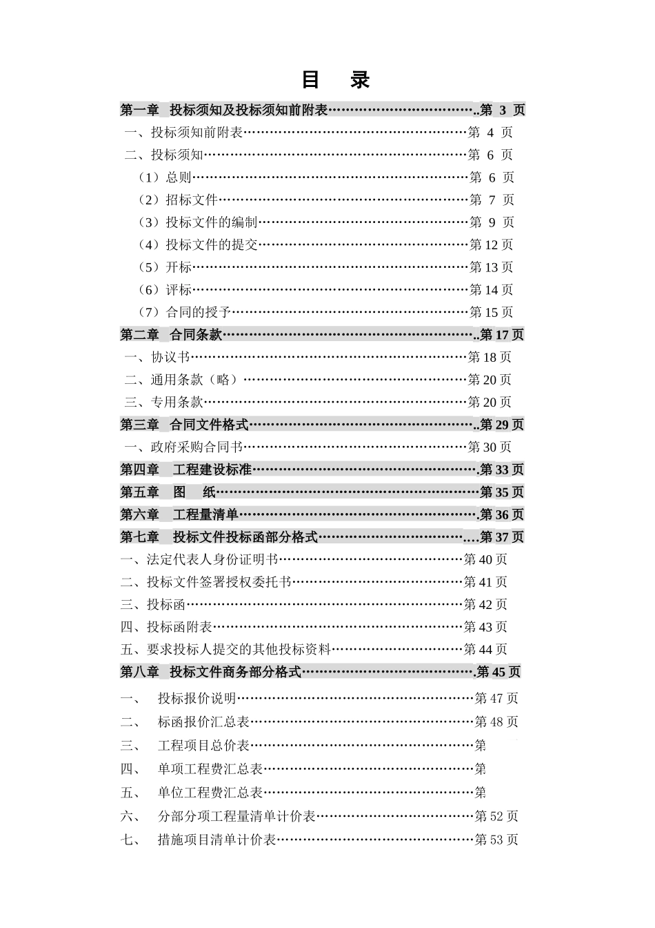 新区道路、排水工程工程施工招标文件_第1页