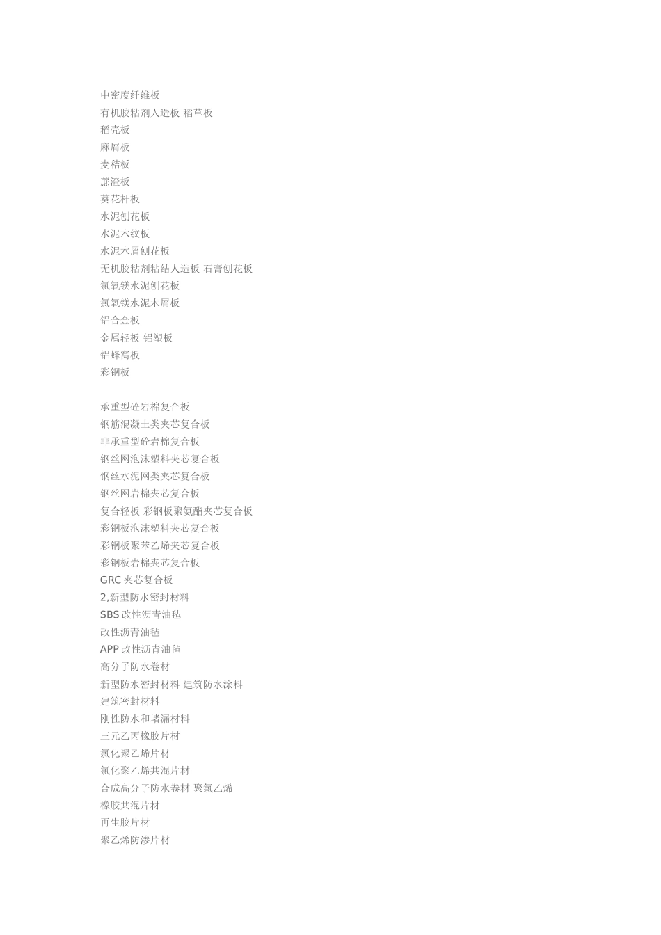 新型建筑材料工业基本情况及发展趋势_第3页