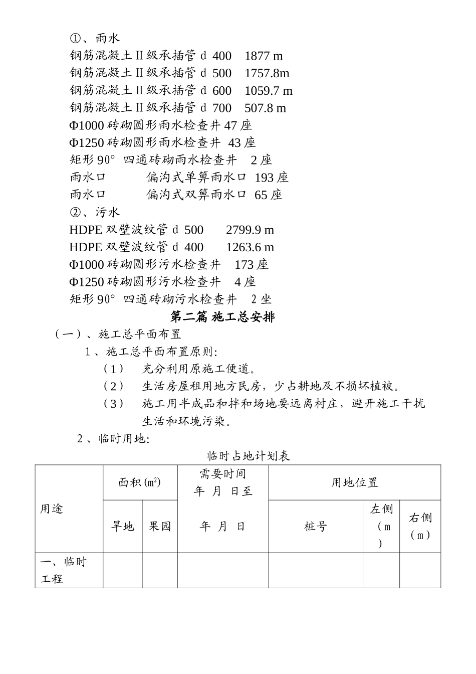 新密市某产业集聚区道路工程施工组织设_第2页