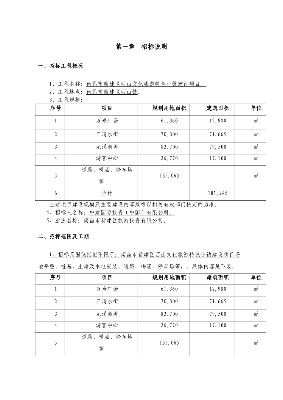 旅游特色小镇建设项目招标文件_第3页