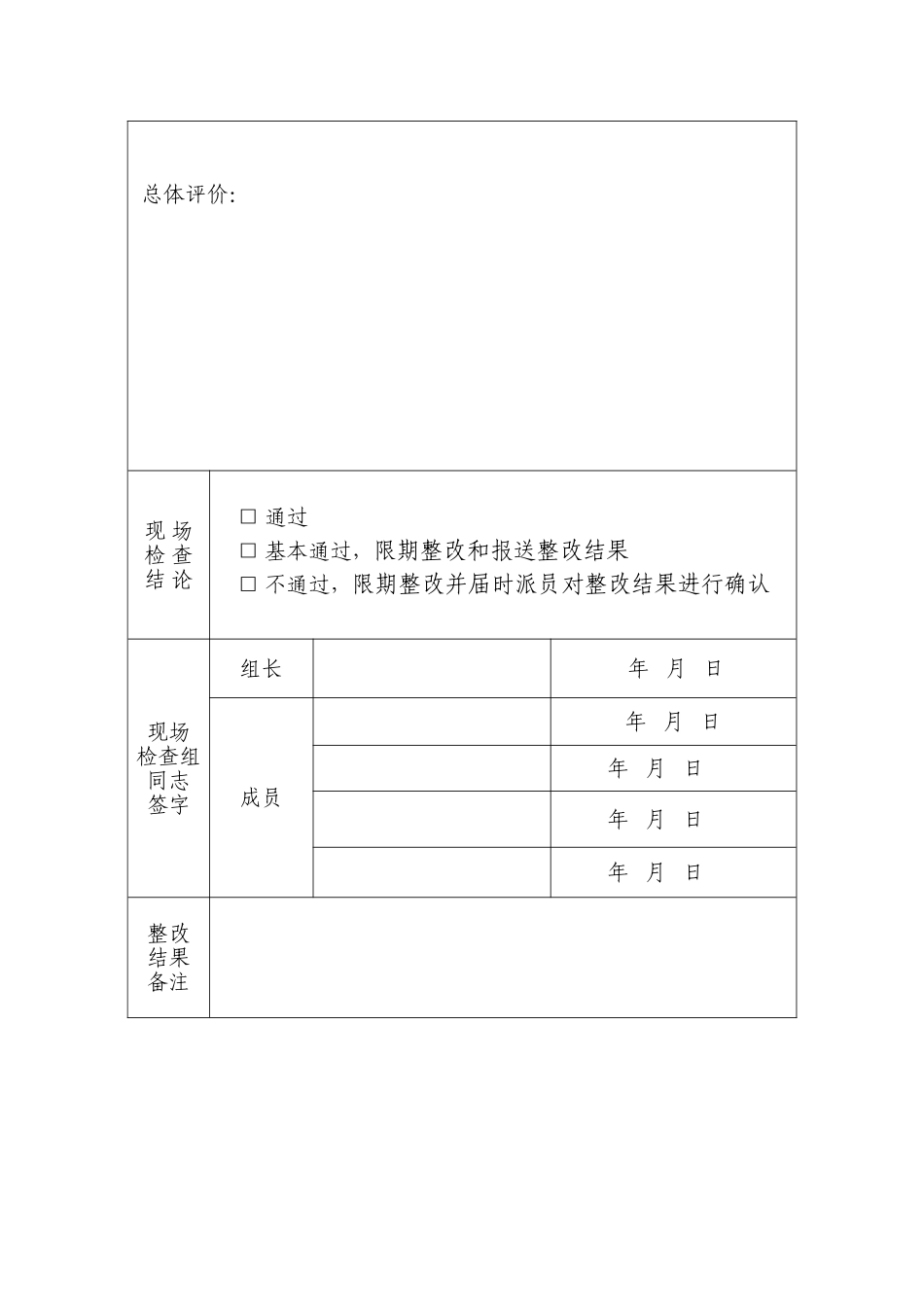 无公害农产品产地认定与产品认证现场检查报告_第3页