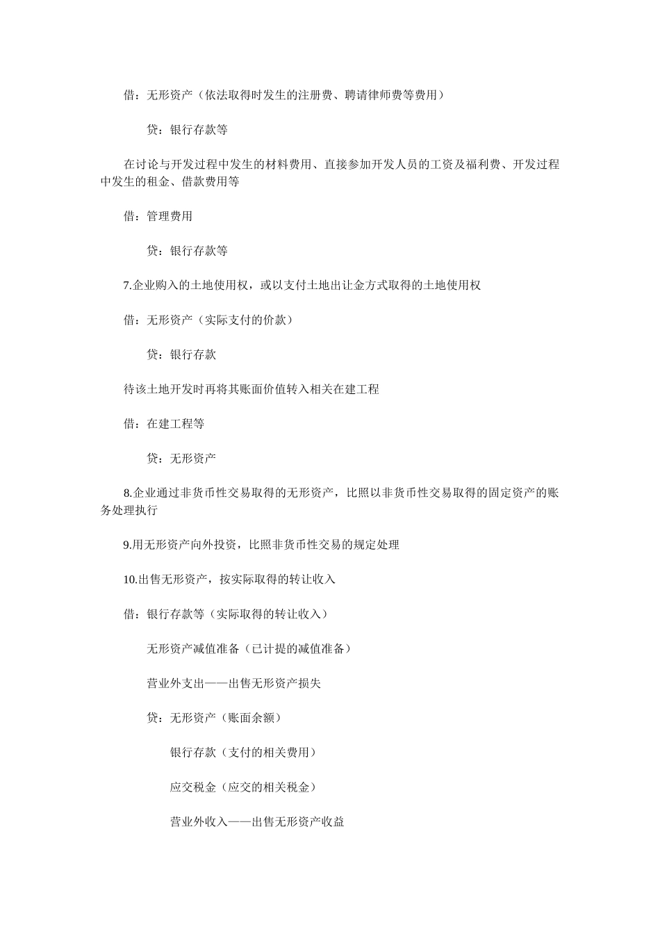 无形资产及长期待摊费用_第3页