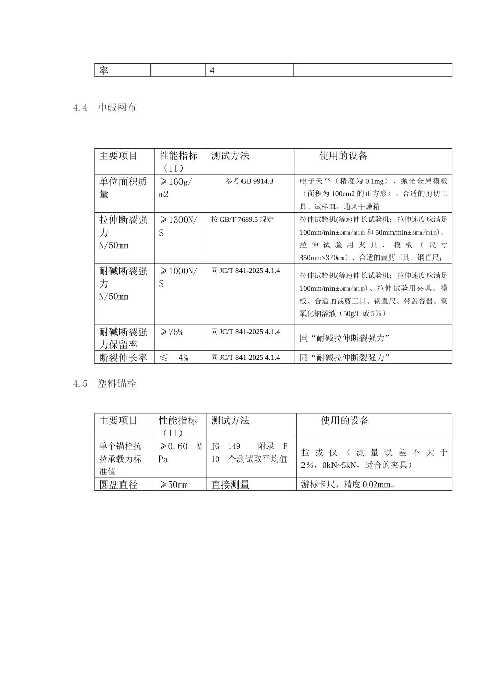 无机保温砂浆系统检验标准作业指导书_第3页
