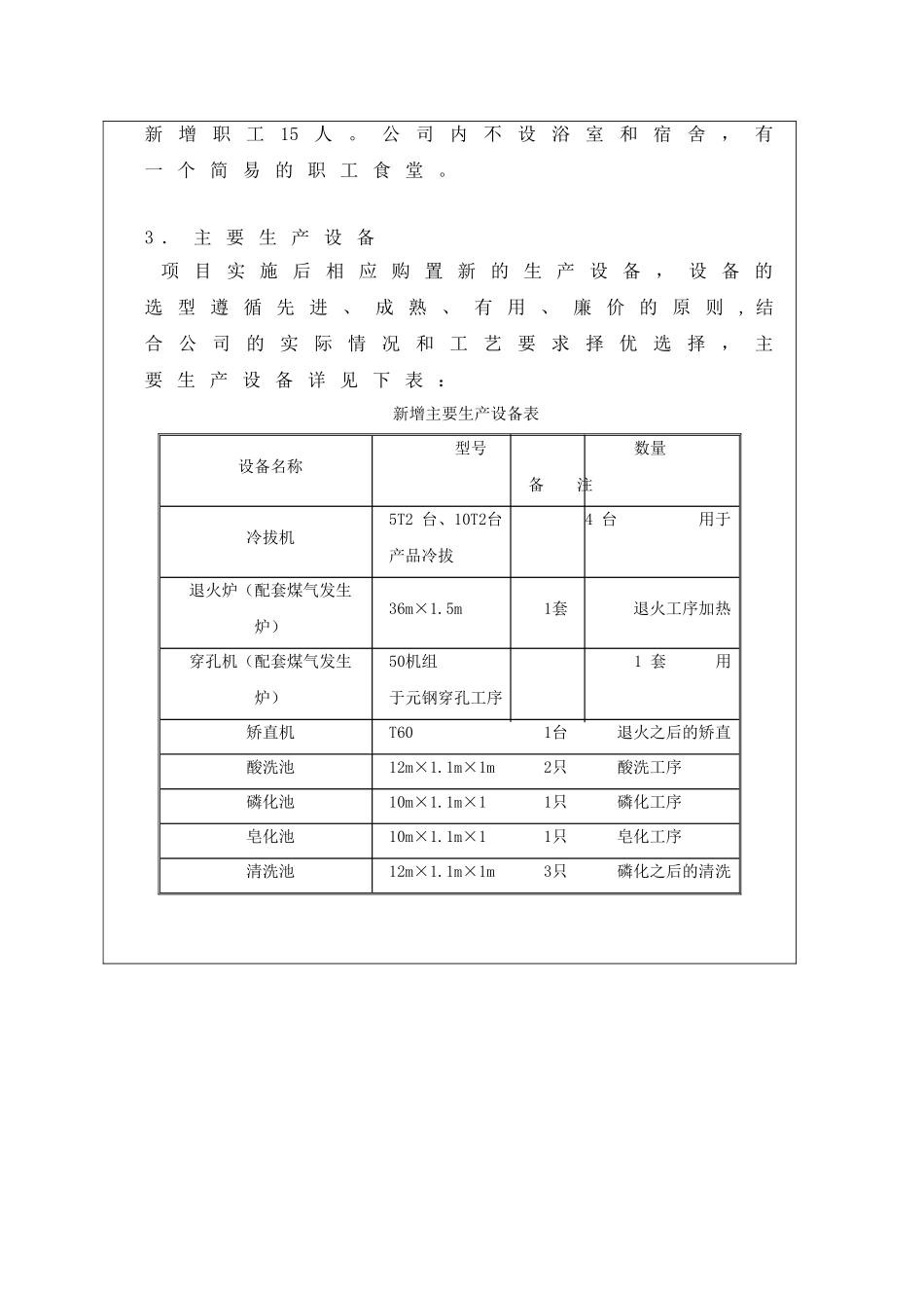 无缝钢管项目报告表_第3页