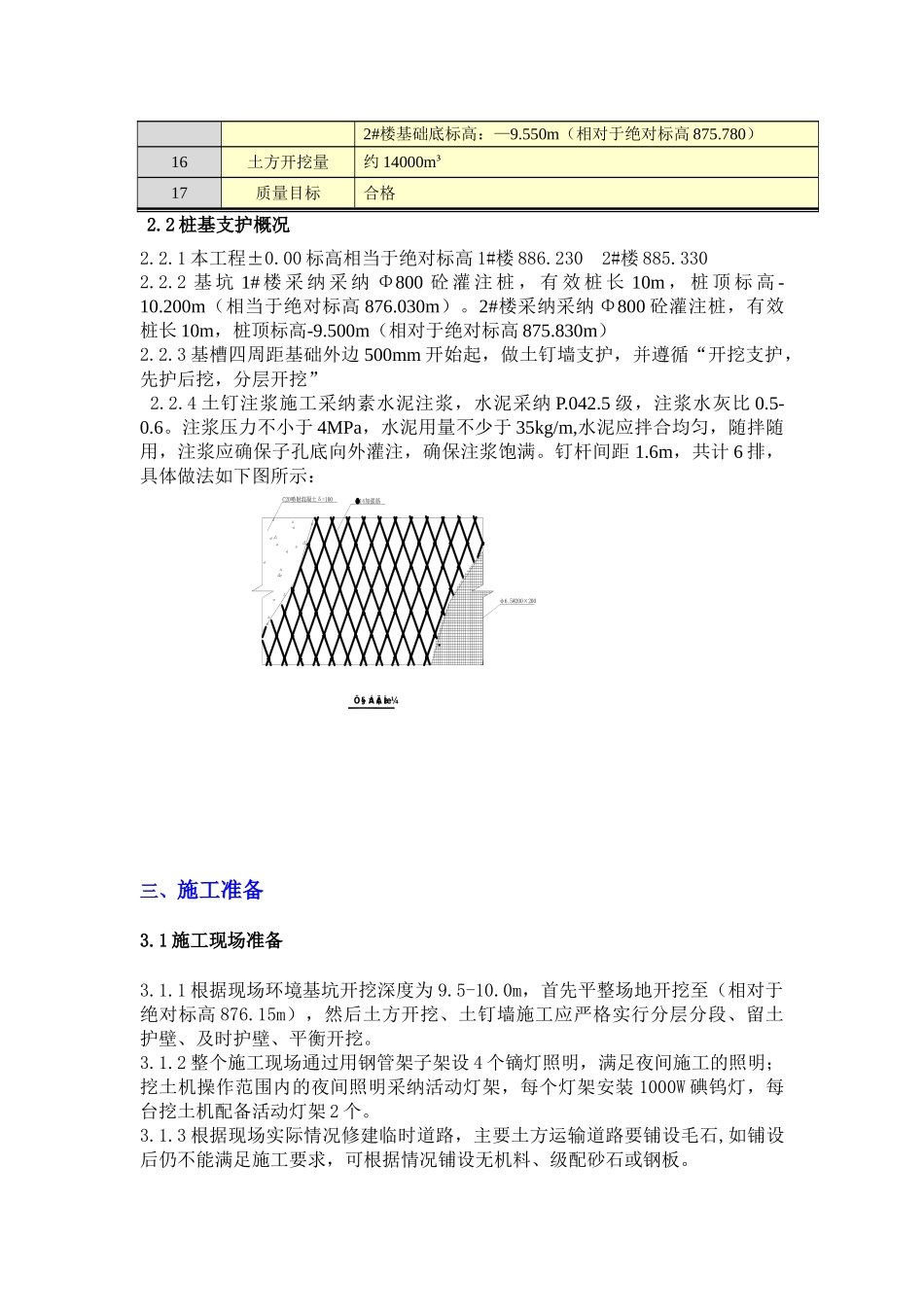 春晖佳园B1座---土方开挖专项施工方案_第3页