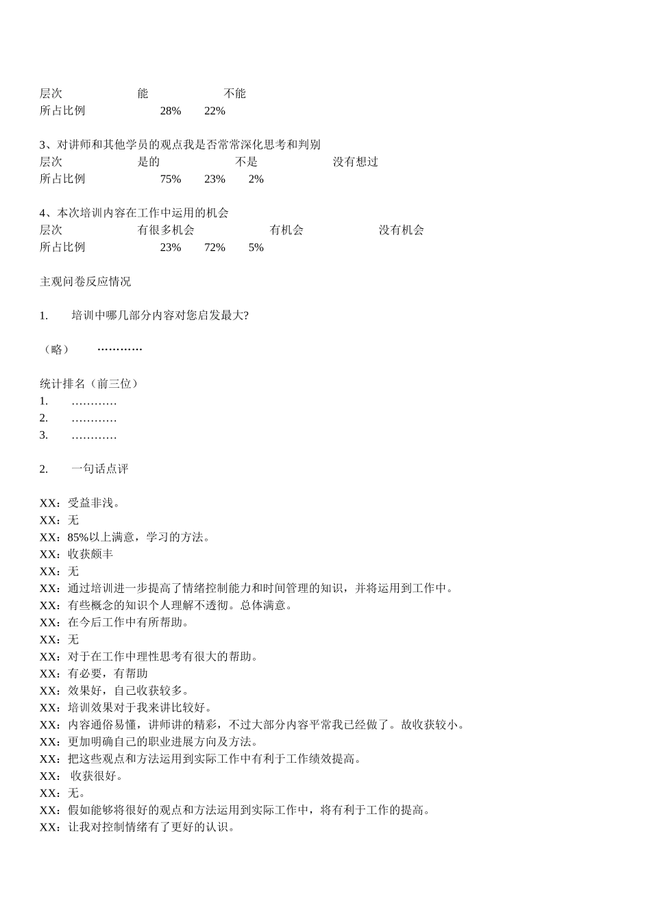 普通员工专项培训评估报告_第3页