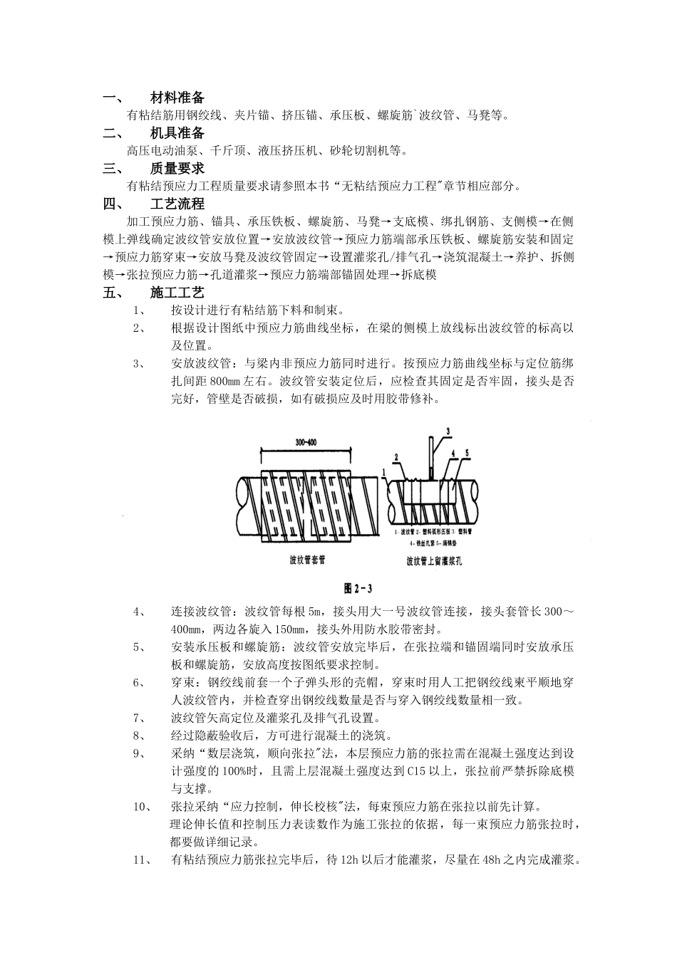 有粘结预应力工程_第1页