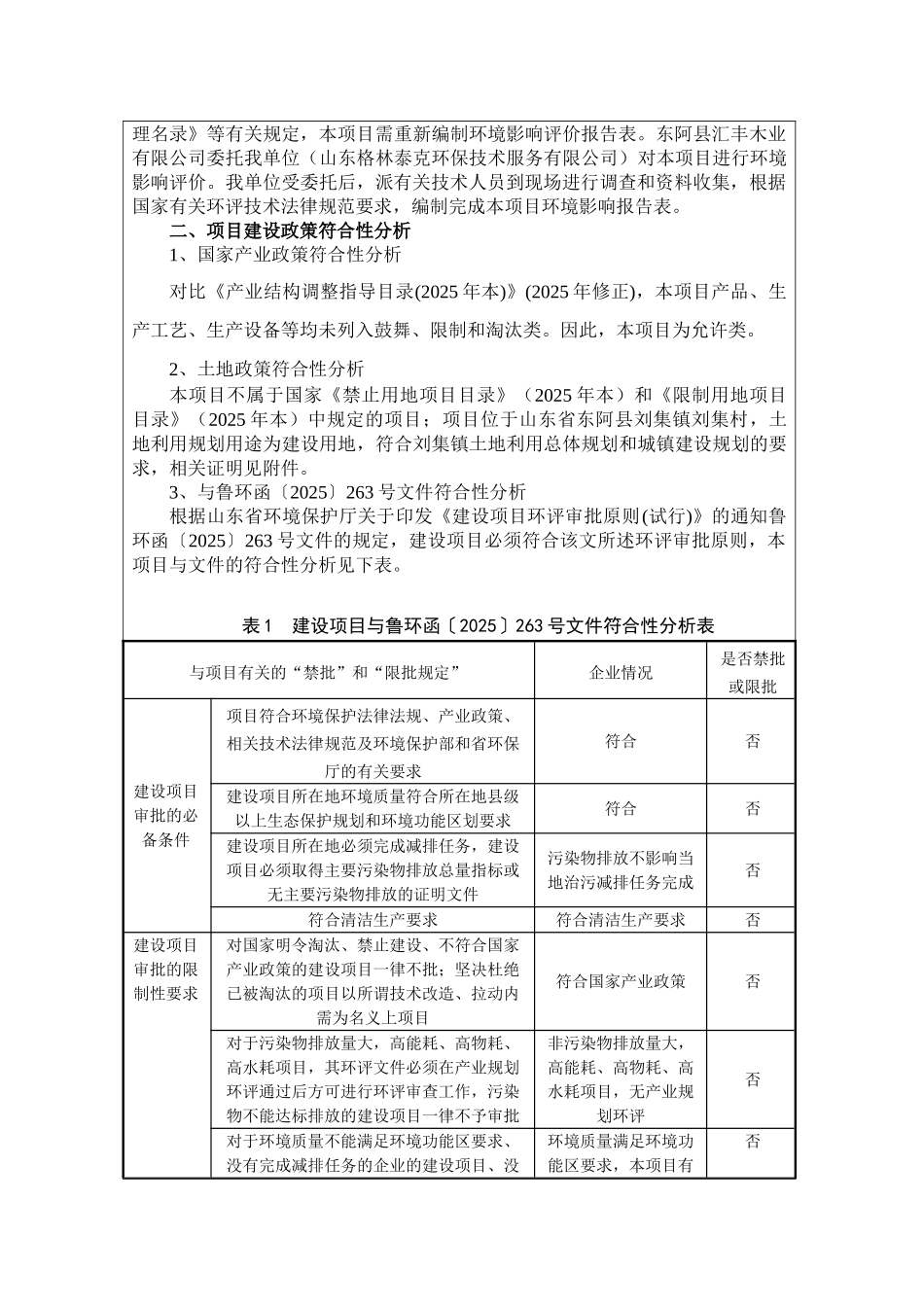 木材加工项目环境影响报告表_第3页