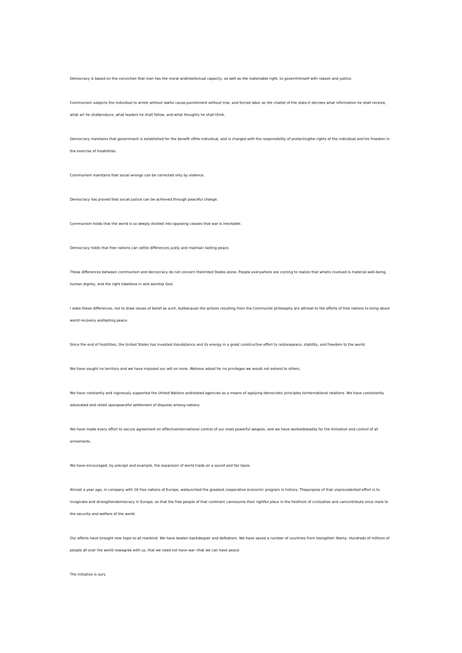 杜鲁门总统就职演说_第2页