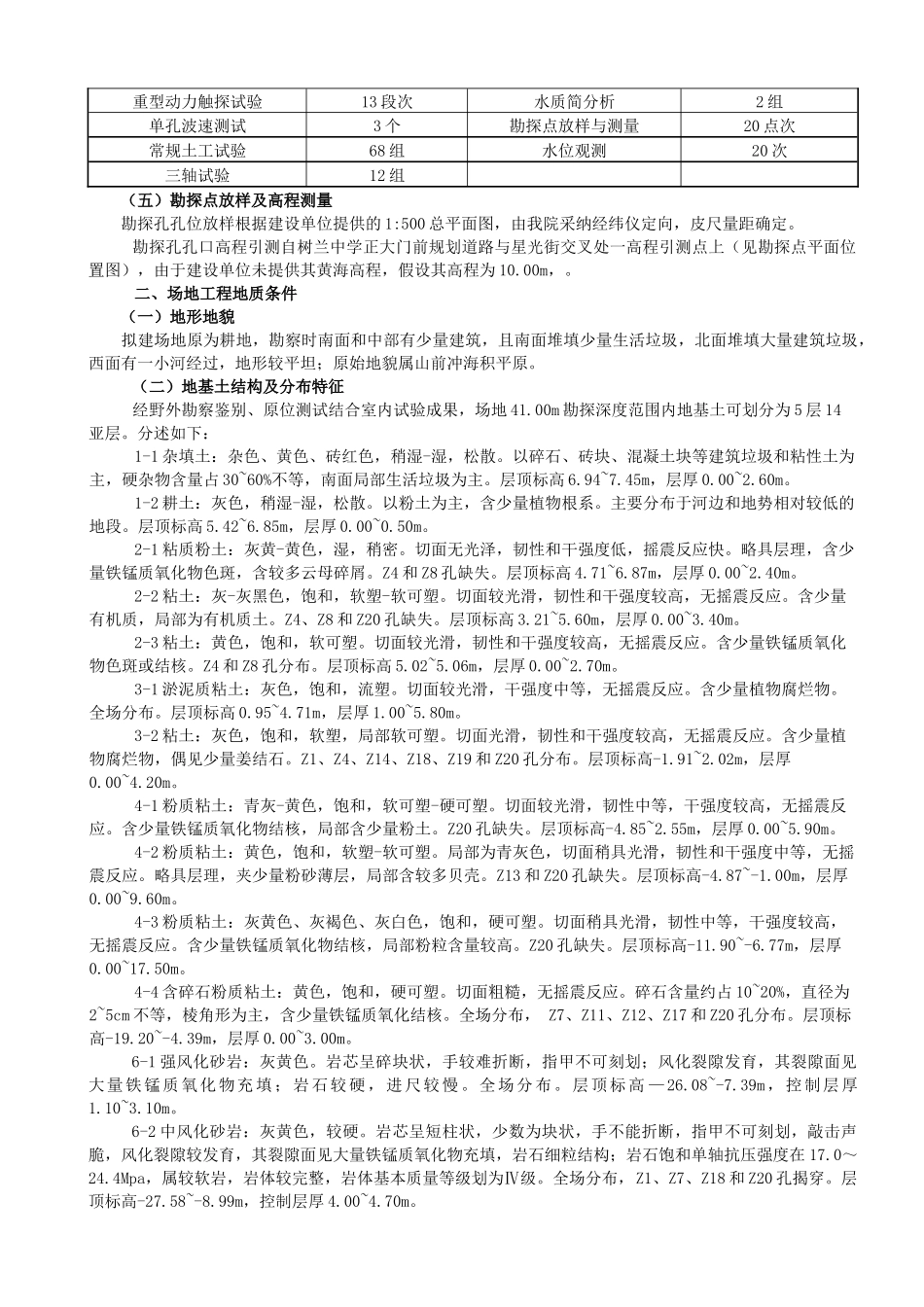 杭州某大厦岩土工程勘察报告_第2页