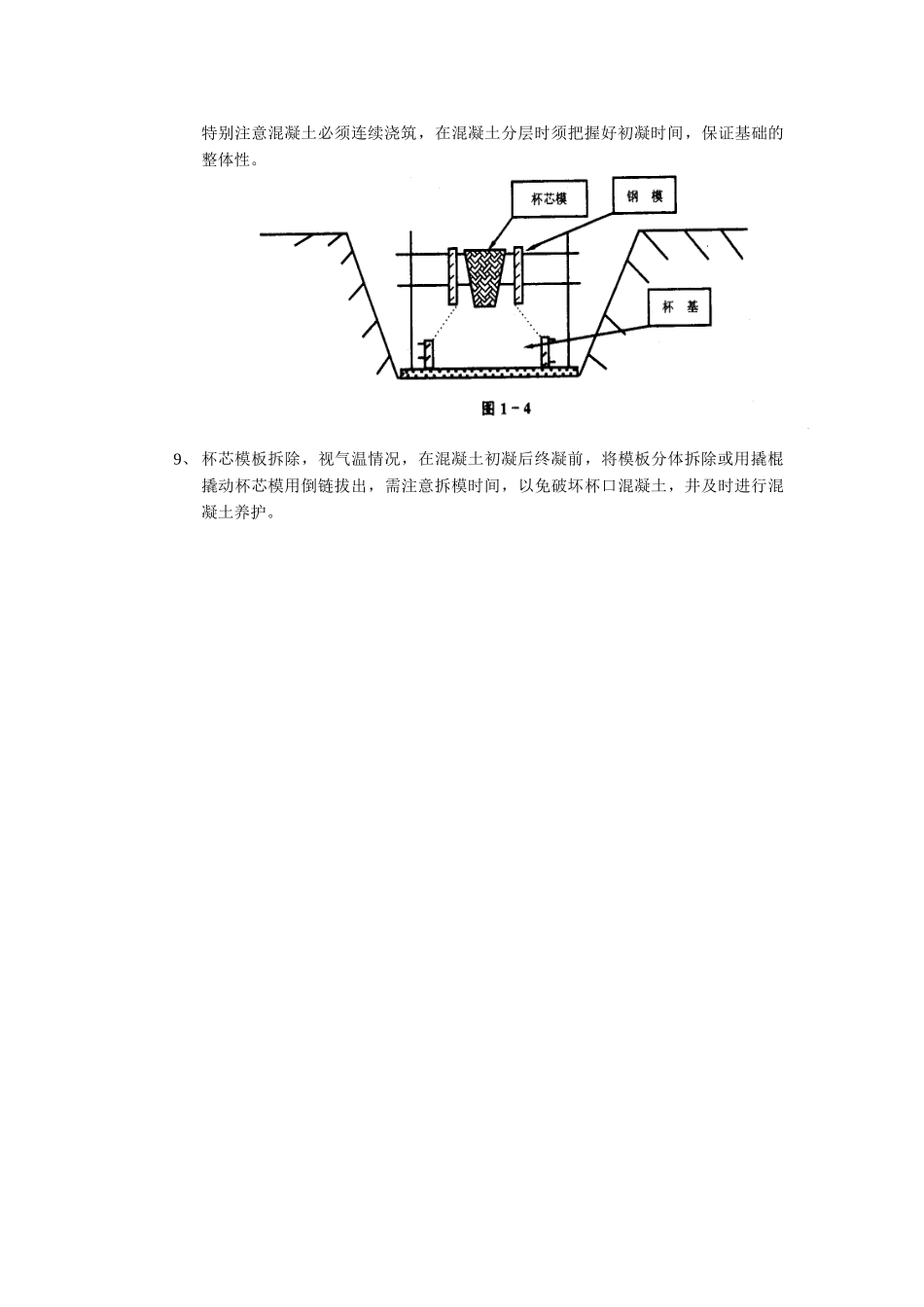 杯型基础工程技术交底模板_第2页