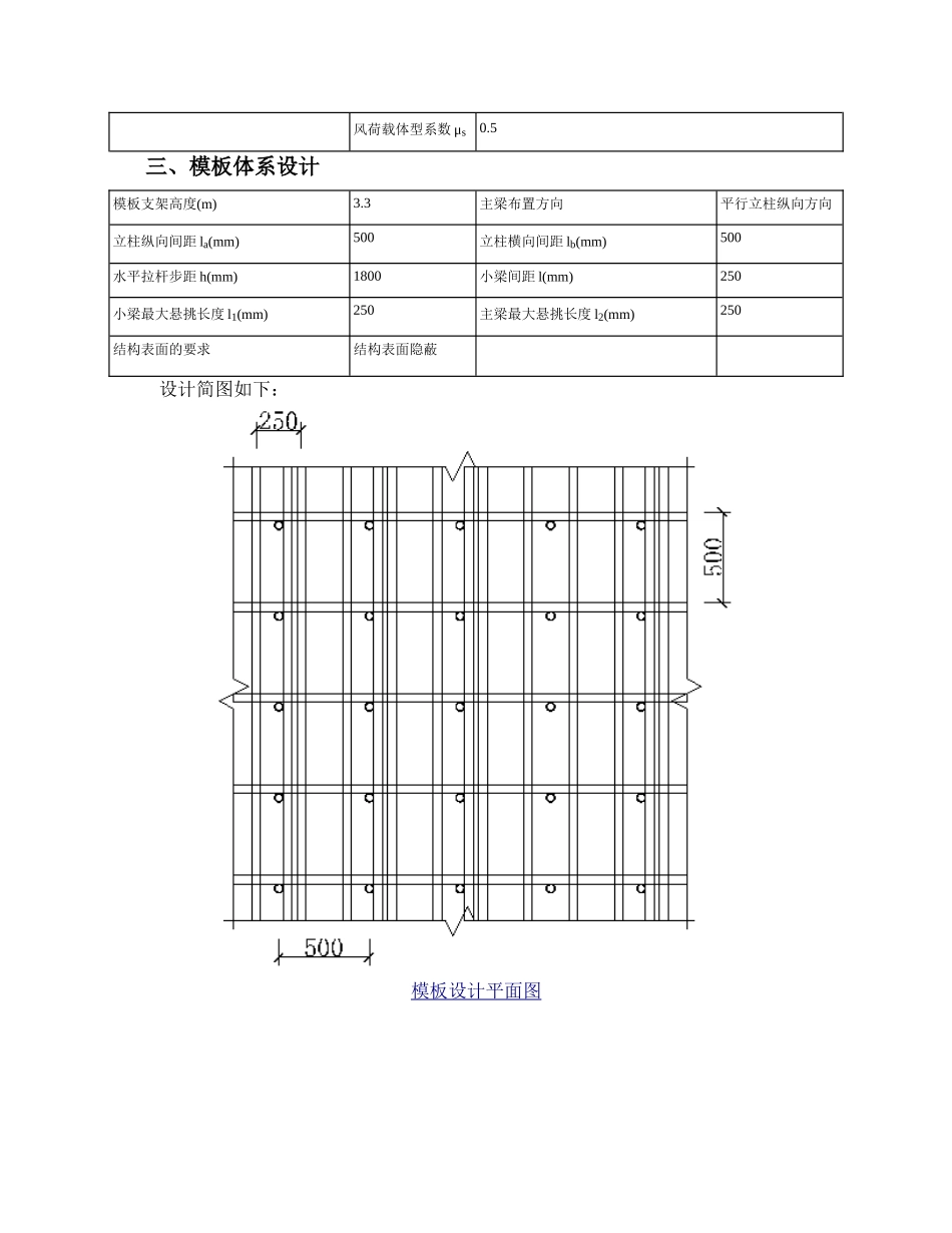 板模板计算书柱帽_第2页