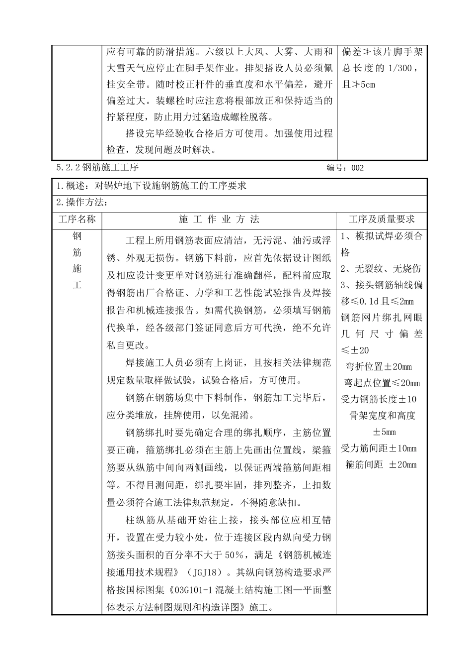 某2×1000mw热电机组锅炉基础施工监控要点_第3页