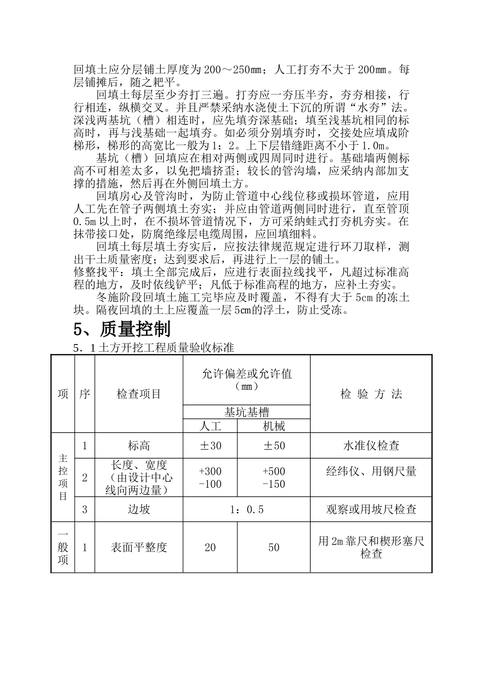 某住宅小区土方工程专项施工方案_第3页