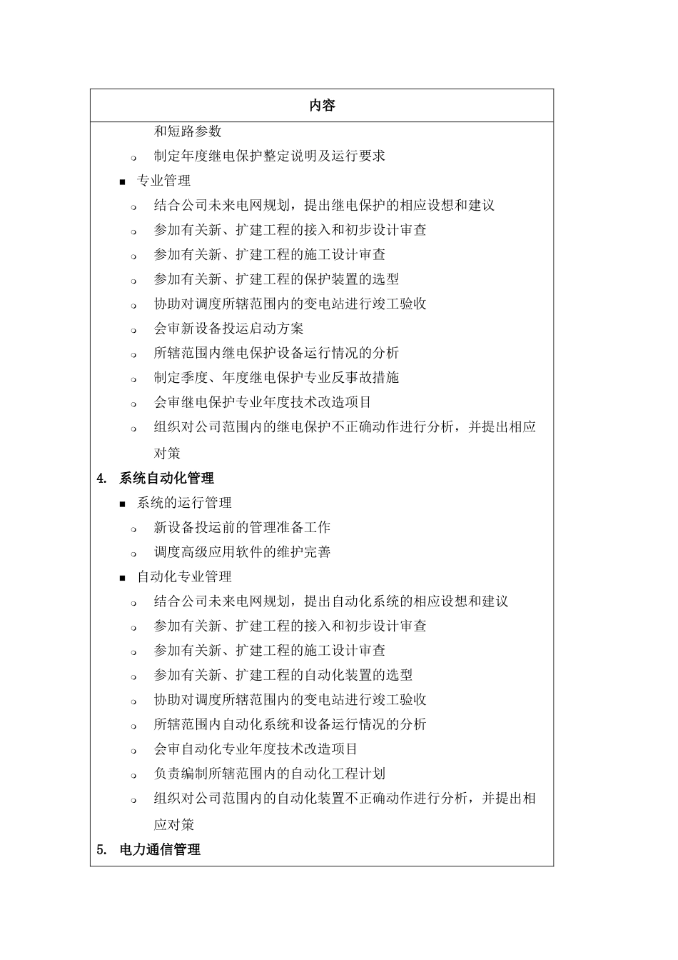 某供电公司调度通信中心部门职责说明_第3页
