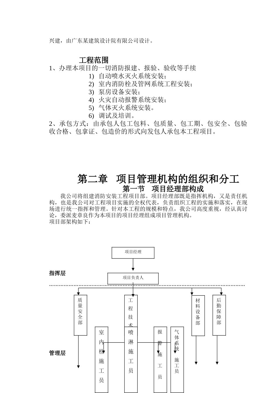 某公司消防安装工程施工组织设计_第2页