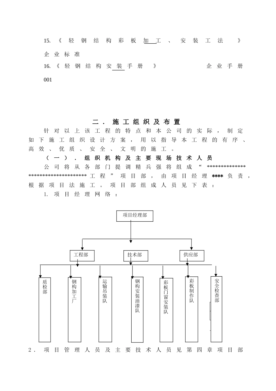 某厂房钢结构施工方案_第2页