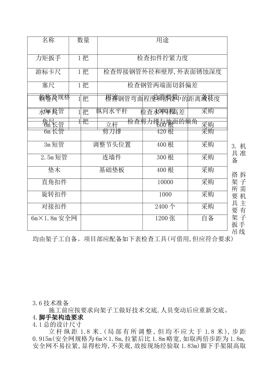 某学校教学楼外脚手架按拆工程施工方案_第2页