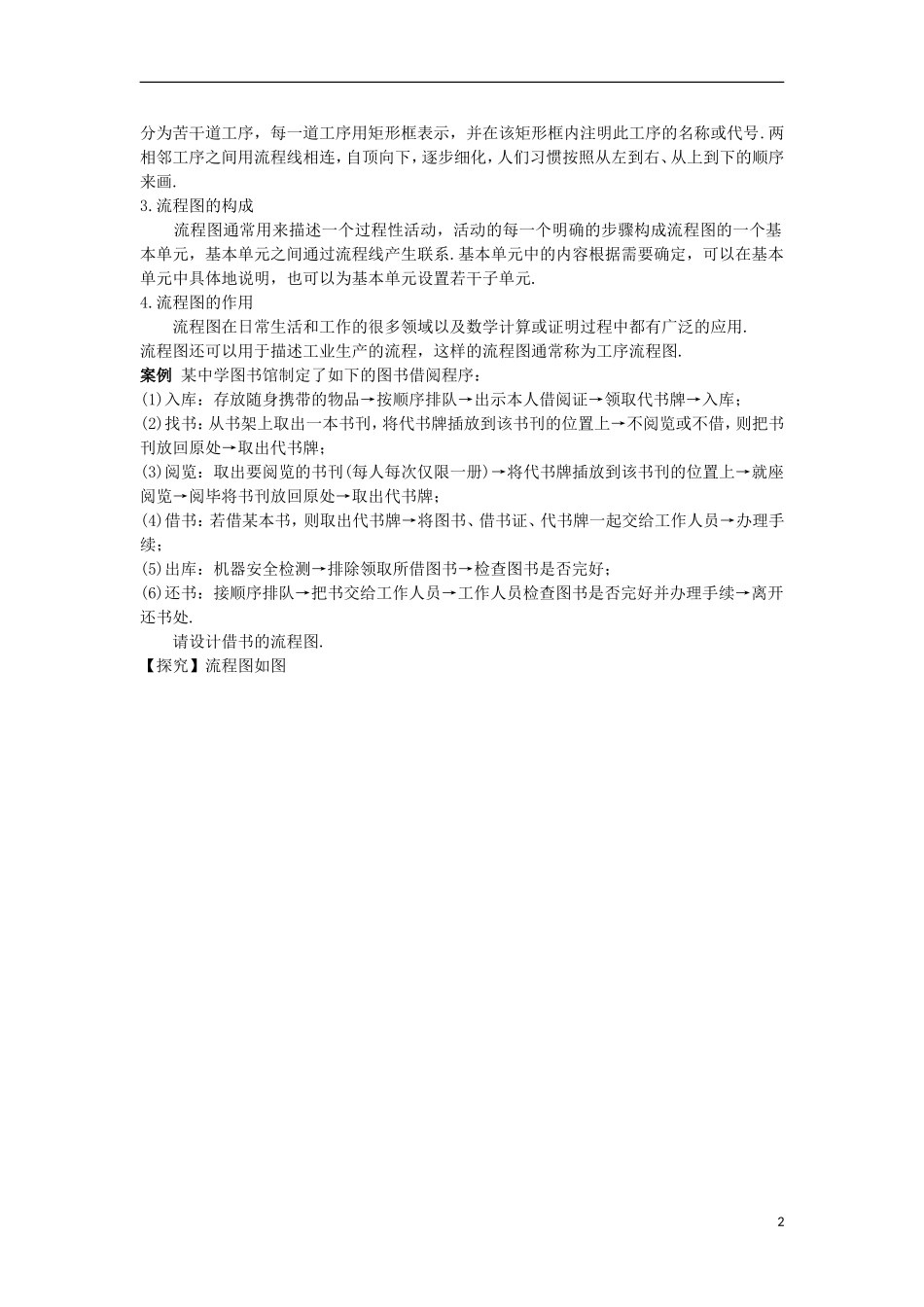 高中数学 第4章 框图 4.1 流程图互动课堂学案 苏教版选修1-2-苏教版高二选修1-2数学学案_第2页