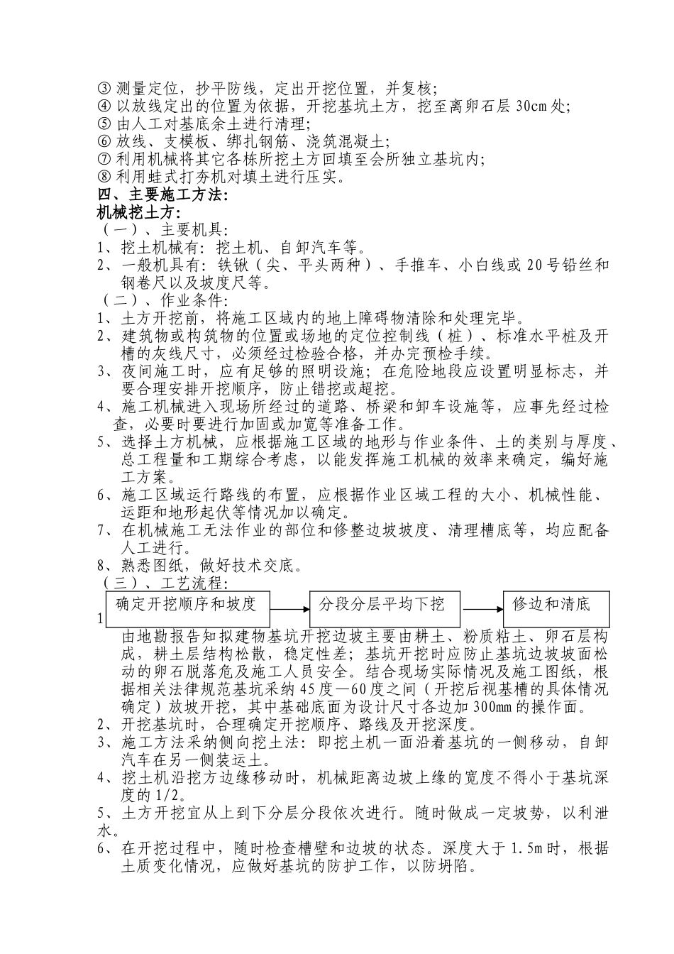 某小区会所土方开挖施工方案_第2页