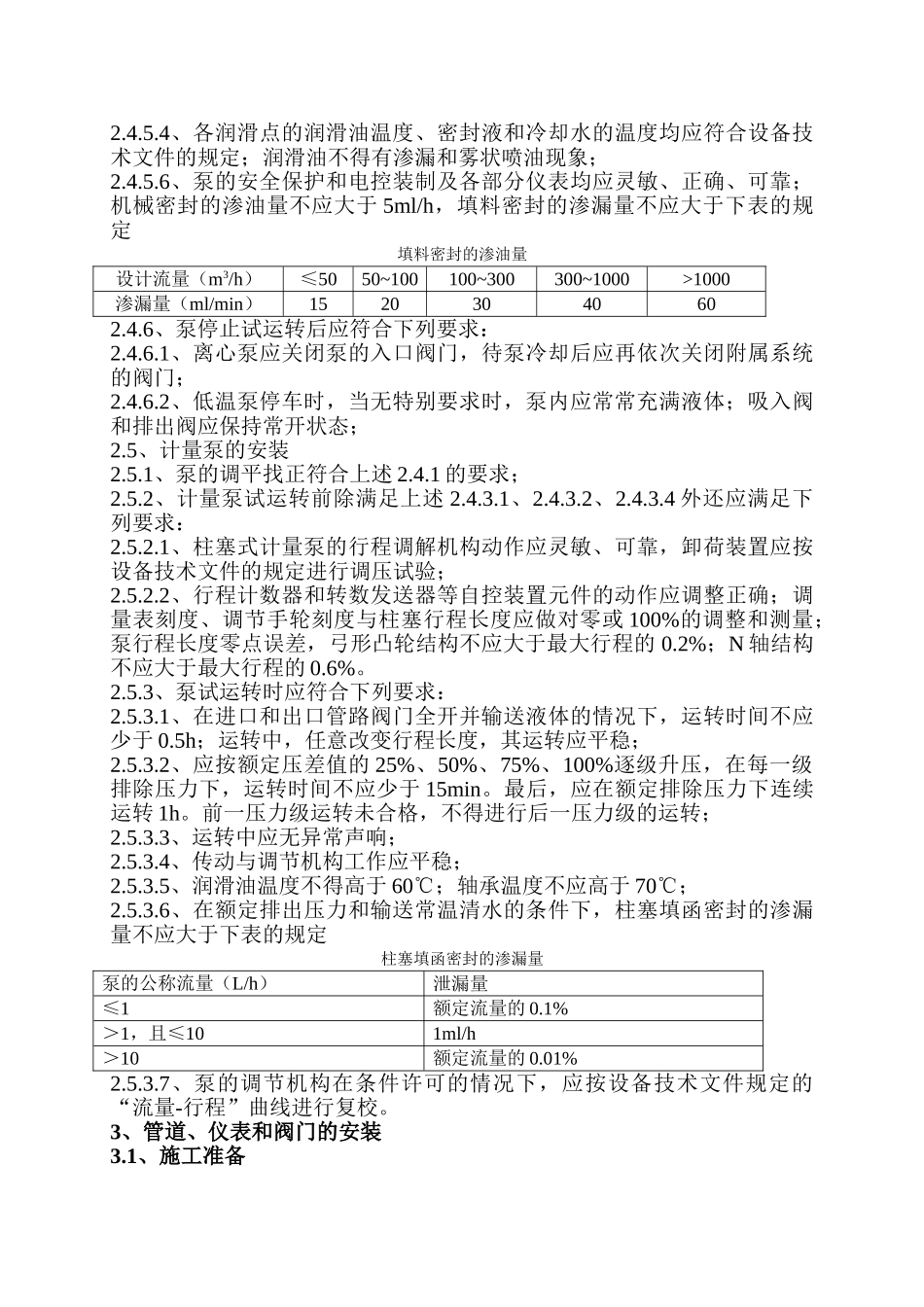 某小区给水循环水施工方案_第3页