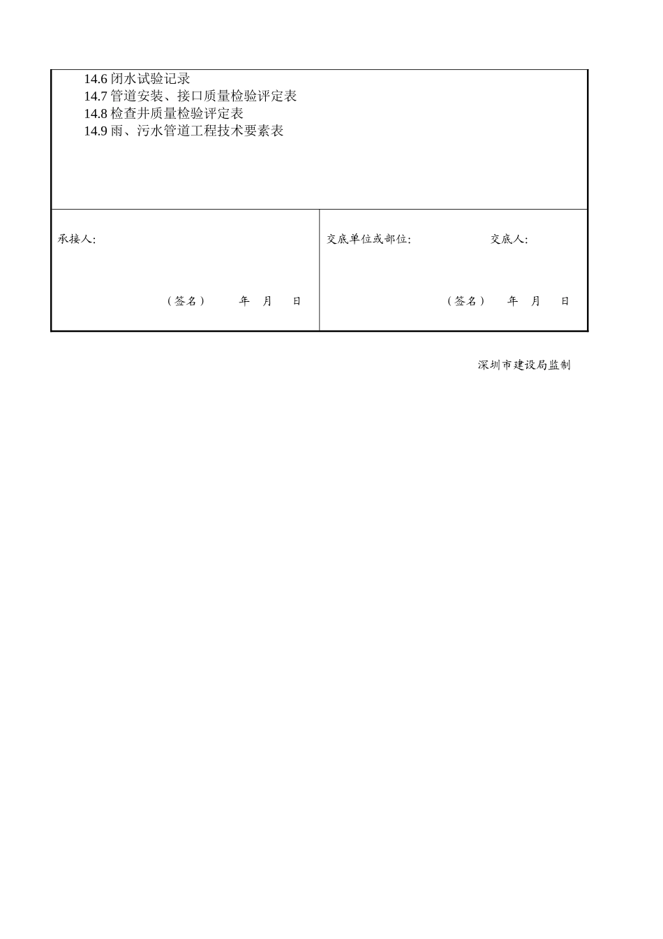 某工业区市政排水管道安装施工交底卡_第2页