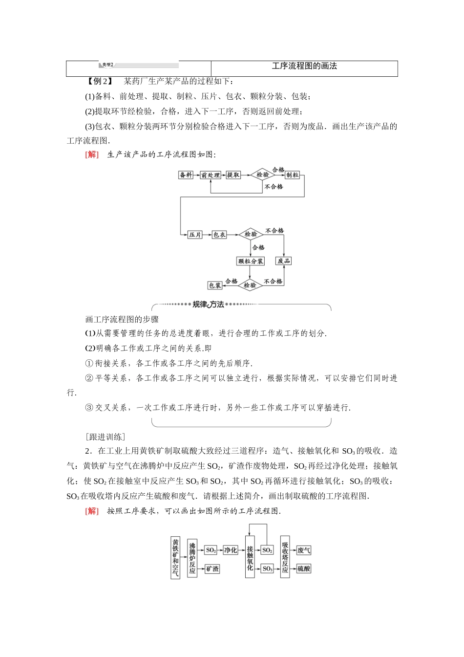 高中数学 第4章 框图 4.1 流程图学案（含解析）新人教A版选修1-2-新人教A版高二选修1-2数学学案_第3页