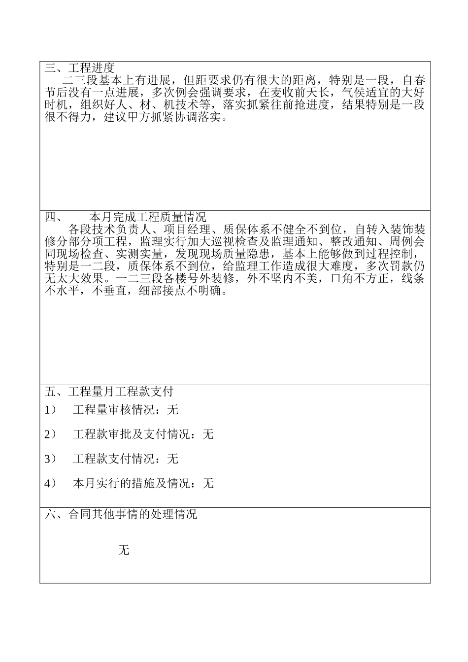 某工程监理月报_第3页