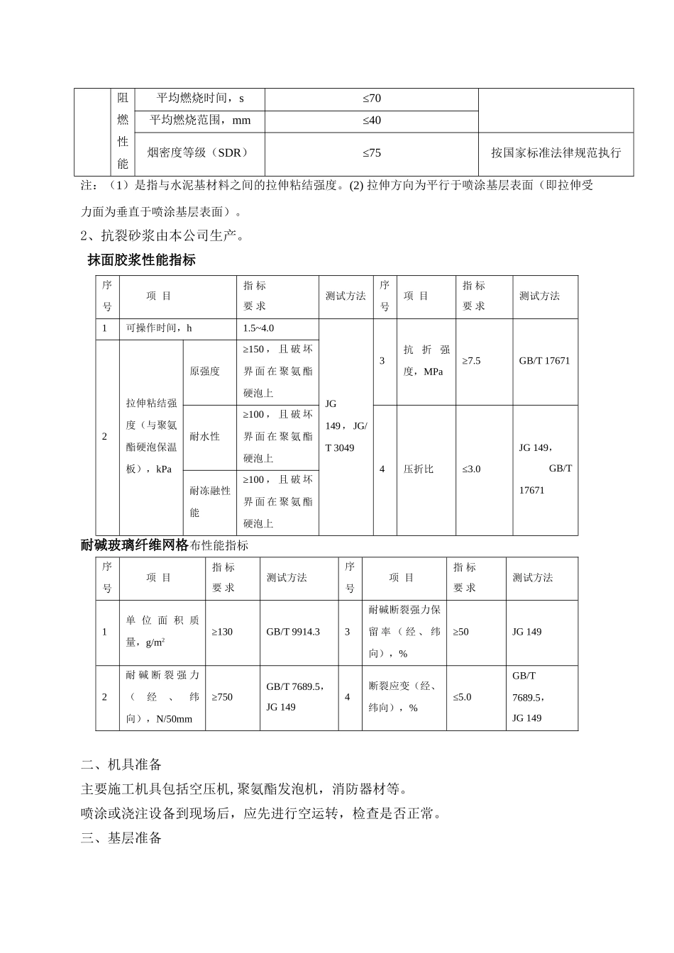 某框剪结构医院外墙保温聚氨酯硬泡喷涂施工方案_第2页
