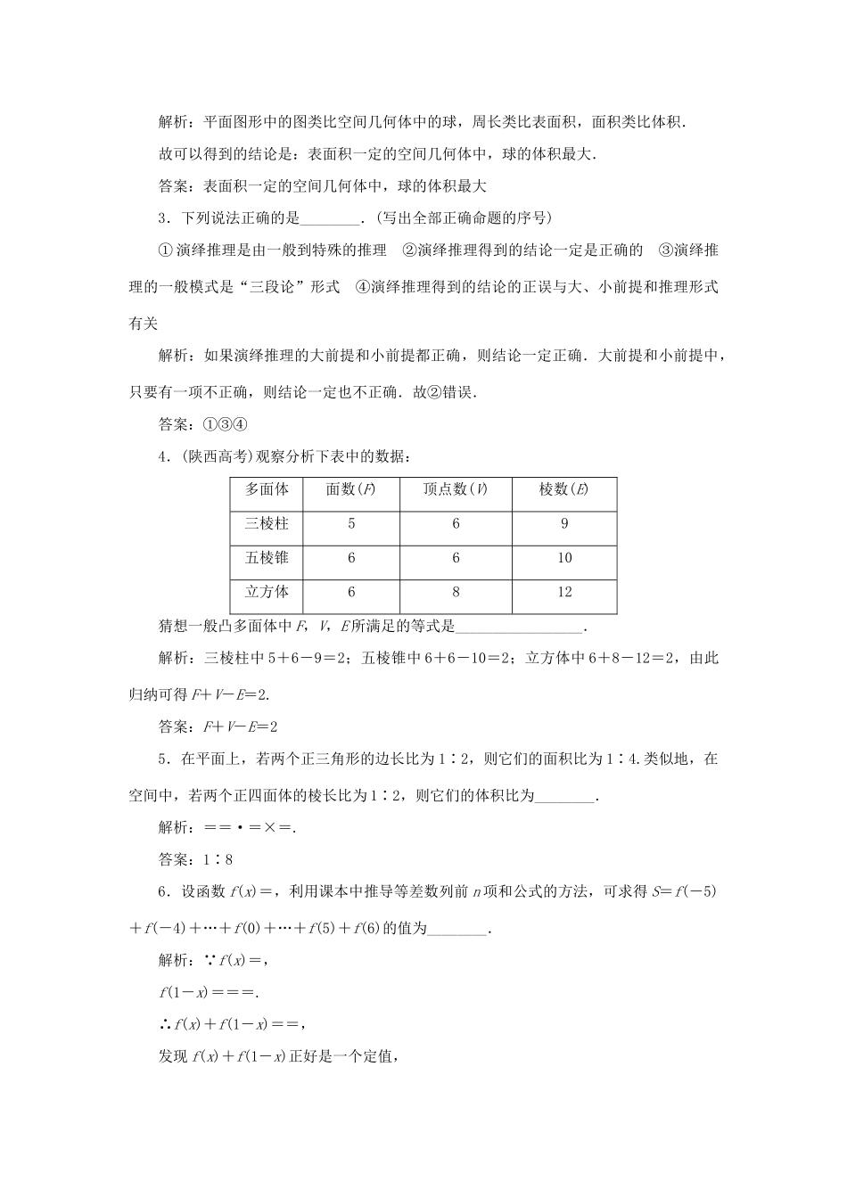 高中数学 第2章 推理与证明章末小结与测评学案 苏教版选修1-2-苏教版高二选修1-2数学学案_第3页