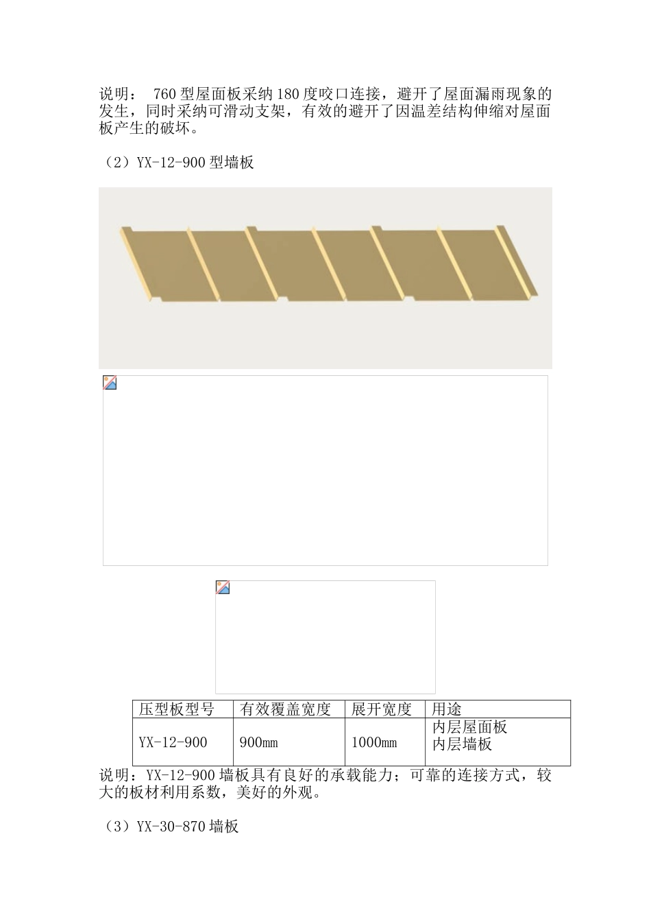 某钢结构厂房屋面及墙体压型板施工工艺_第2页