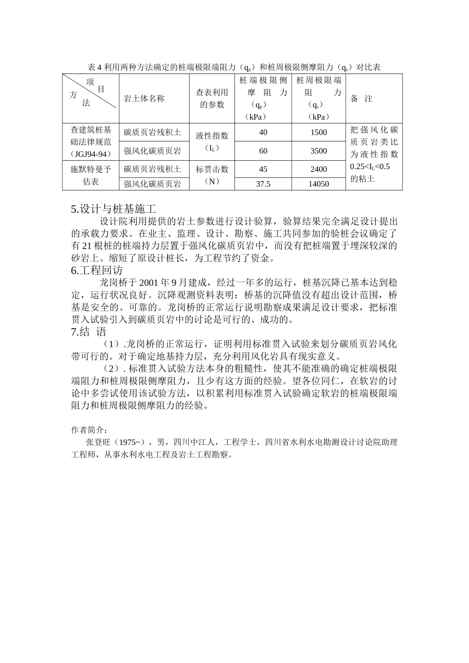 标准贯入试验在碳质页岩中的应用_第3页