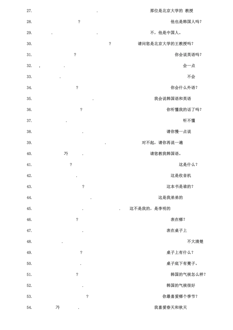 标准韩国语口语300句_第2页