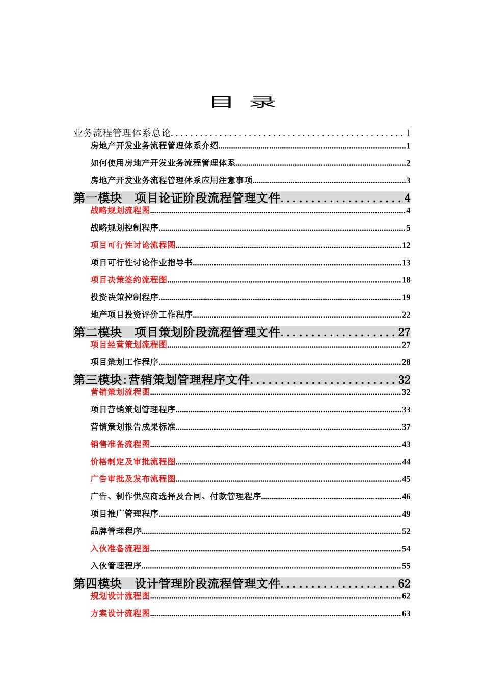 标杆地产集团业务流程管理操作手册2_第2页