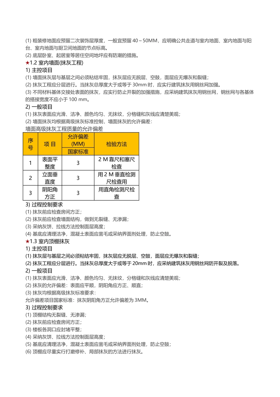 标杆房企住宅工程质量标准解析_第2页