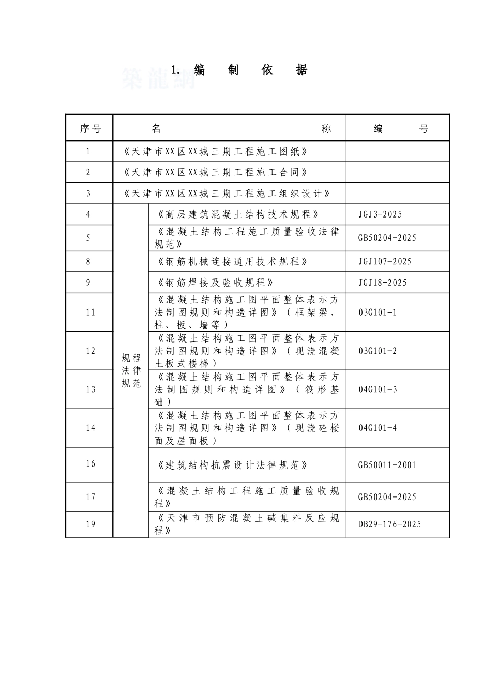 框剪结构住宅楼钢筋工程施工方案_第3页