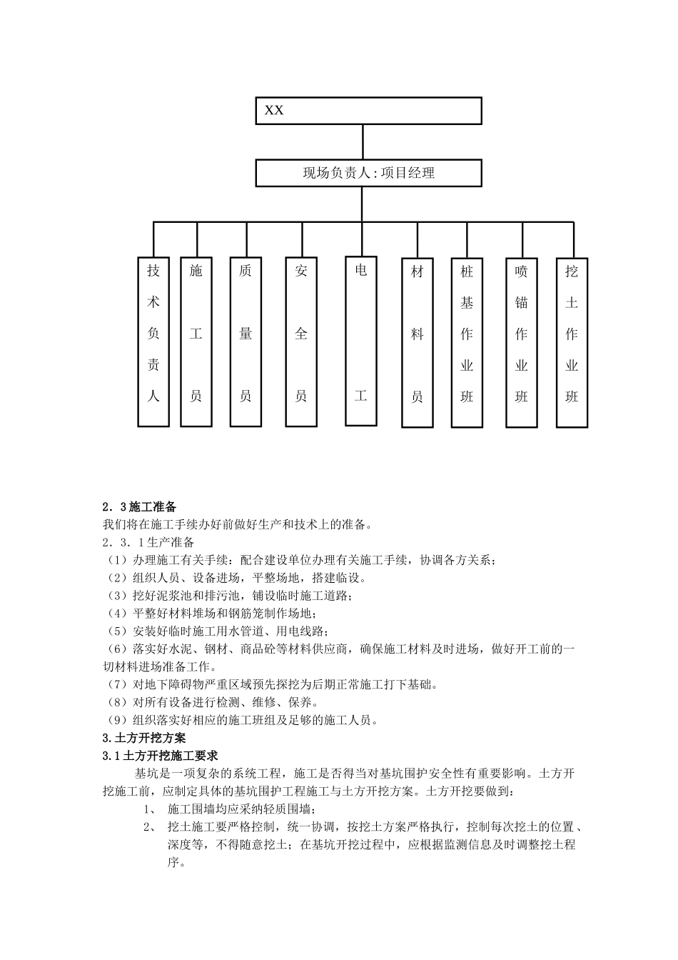 框剪结构高层住宅楼土方开挖专项施工方案2_第3页