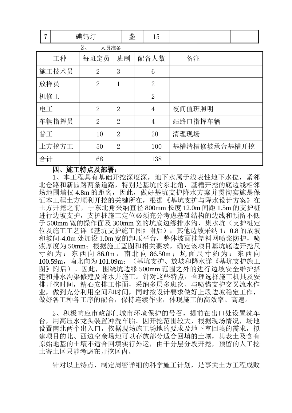 框架结构科研楼土方开挖施工方案_第2页
